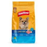 Ração Baw Waw Cães Sênior Para Raças Pequenas  Sabor Carne  Frango E Arroz 900g