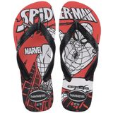 Havaianas Top Marvel Logomania Vermelho Rubi/preto