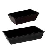 Conjunto De Travessa Stillo 2l + 5l 2 Peças Preto Em Polipropileno Linha Tropical Vem