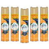 Odorizador De Ambiente Glade Brisa Cítrica De Verão Kit 5