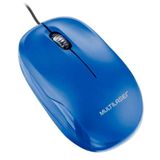 Mouse Classic Box Modelo: Multilaser Mo293 - Azul - Office