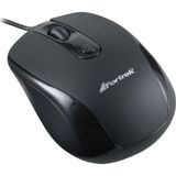 Mouse Fortrek Om103bk Com Fio Usb 2400 Dpi Preto