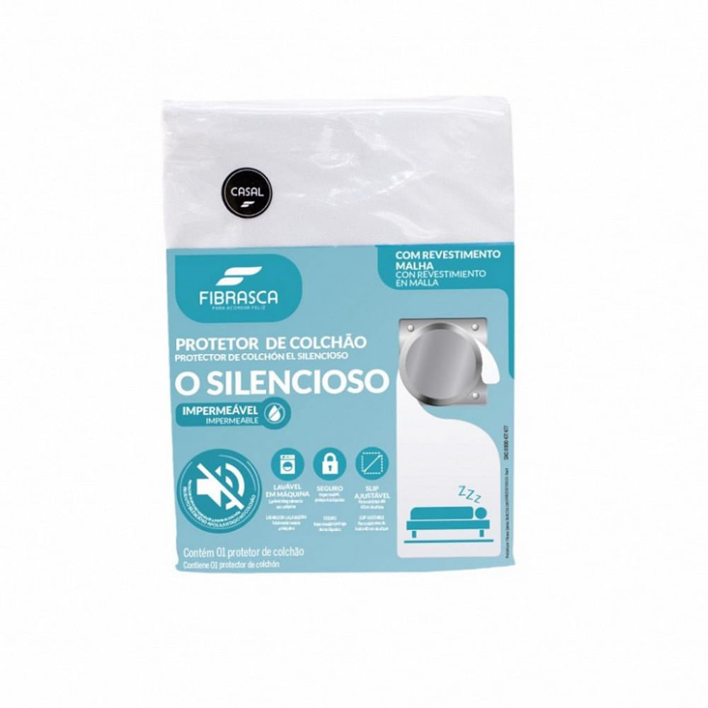 Protetor De Colchão King O Silencioso Fibrasca