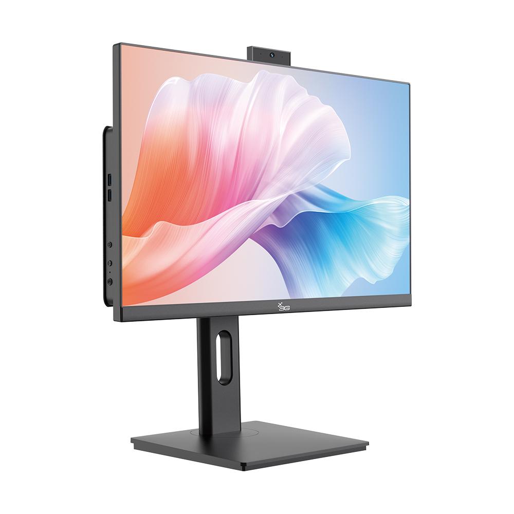 Computador All-in-One 24", Intel Core i5, 16GB, SSD 256GB, Webcam, Wi-Fi, Bluetooth, Windows 10, Preto - 3Green Unique AI3G-028