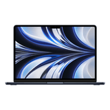 Macbook Air 2022 M2 Mly33ll/a 8gb Ram 256gb Ssd Apple M2 8-core Gpu Meia Noite