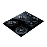 Cooktop 4 Bocas Consul Preto a Gás Facilite CD060 Bivolt