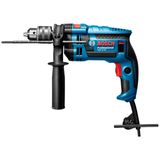 Furadeira de Impacto Bosch GSB 16 RE Mandril 1/2 Polegada 13mm 750w 220V Azul e Preta