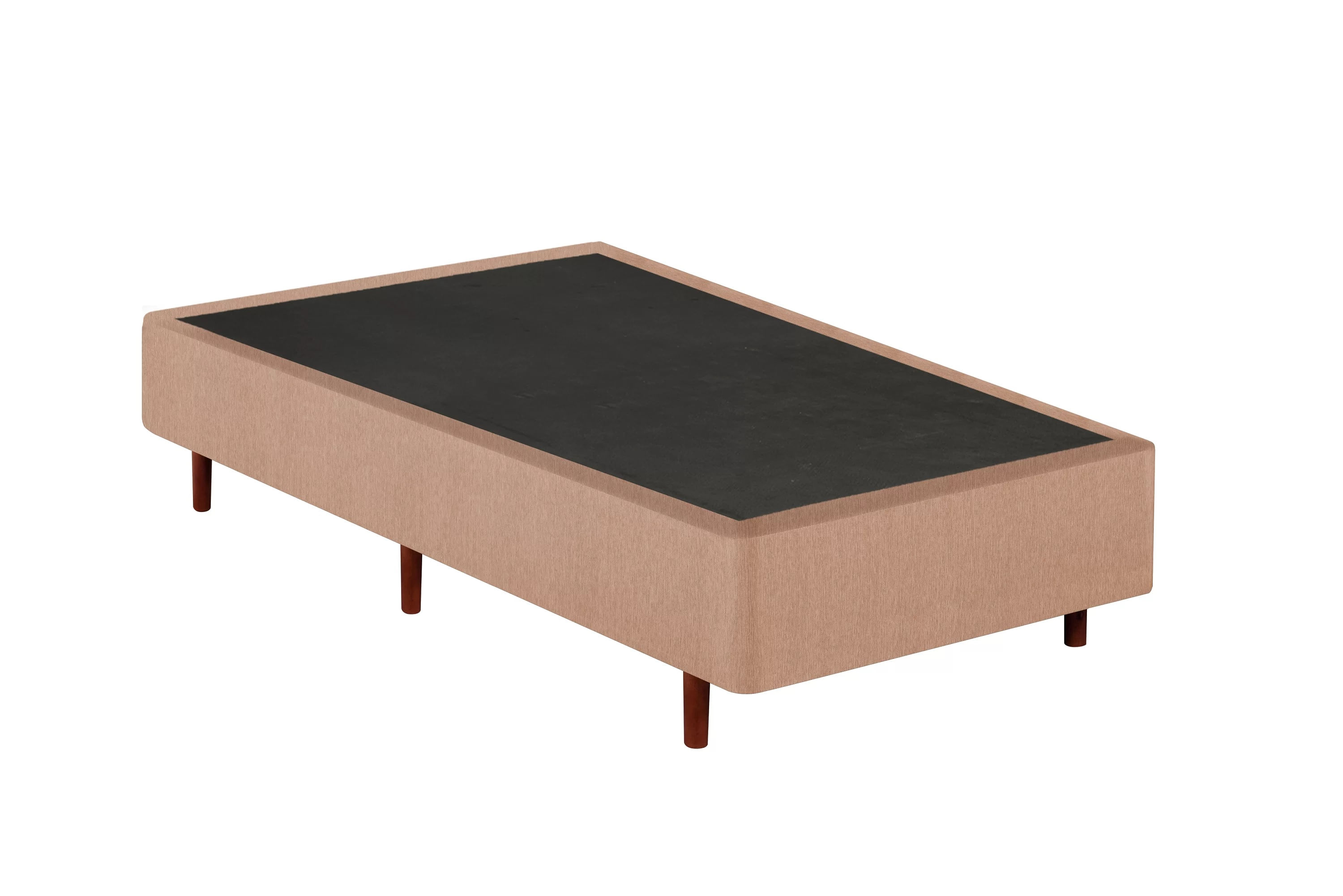 Base Box Queen 79x198x37cm Mannes Bege