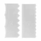 Espátula Retangular Kit 5-6 Ft352-silver Chef - Com 2 Unidades