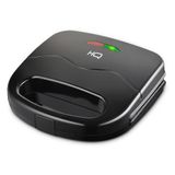Sanduicheira Grill Elétrico Hq 750w Antiaderente Preto Hq-sg003 220v