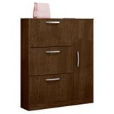Sapateira 1 Prateleira E 4 Portas Cordeiro Malbec