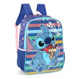 Mochila De Costas Infantil  Stitch Angel Disney