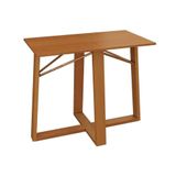 Base Mesa De Jantar Elma Bam010-ca Madeira Maciça S/ Tampo Carvalho - Kappesberg