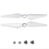 Par De Hélices Branco Para Drone Dji Phantom 4 - 9450s
