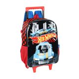 Mochila De Rodinhas Escolar Hot Wheels Ic41512 - Preto
