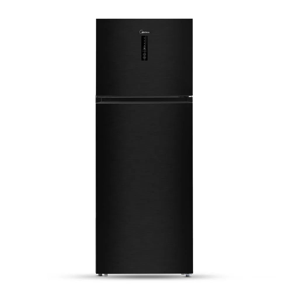 Geladeira Frost Free Midea Md-rt580mta281 Duplex 411l Slim Preto Black Inox 127v