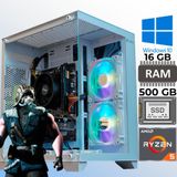 Computador Gamer Ryzen 5 5600gt, Ram 16gb, Ssd 500gb, Win 10