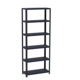 Estante Com Estrutura Metalica Armazenagem Pre Mold 2000mm S/ref Epl-6a-vu Azul Delrei
