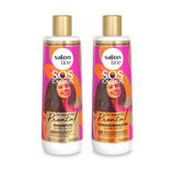 Kit Shampoo + Condicionador Ultra Gloss 500ml, Salon Line