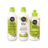 Kit Shampoo + Condicionador + Creme Antiporos Ph, Salon Line