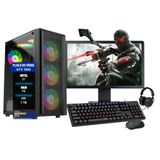 Pc Gamer Completo Bravus I7 Gtx 1650 16gb Hd 1tb Ssd 120gb