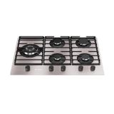 Fogão Cooktop 5 Bocas Ultra Chama Mcg5bl Grade Dupla Mesa De Alumínio Mueller