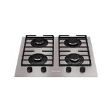 Fogão Cooktop 4 Bocas Ultra Chama Mcg4bl Grade Dupla Mesa De Alumínio Mueller