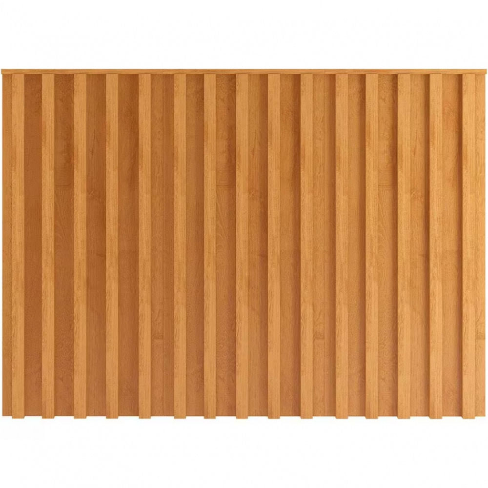 Cabeceira Casal/queen Size Móveis Europa Vitória Ripada Com Detalhes Em Baixo Relevo - 166cm De Largura