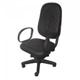 Cadeira Gamer Naja Braço Corsa Modelo Presidente Ecoflex Costura Verde