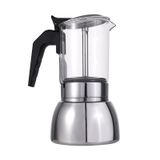 Cafeteira Italiana Para 6 Cafezinhos Mimo Af23290 Inox Prata