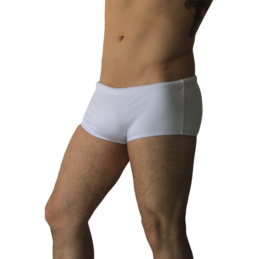 Sunga Com Enchimento Frontal Branca John Skull