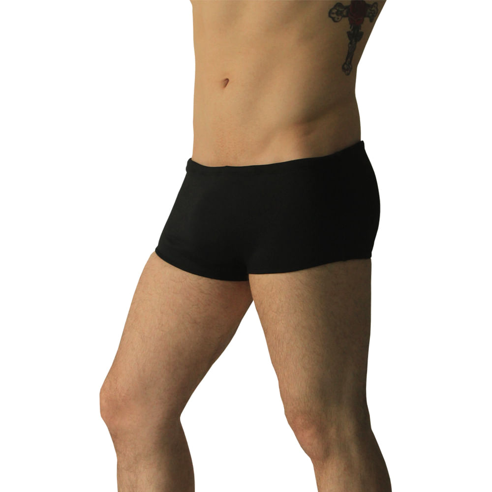 Sunga Com Enchimento Frontal Preta John Skull