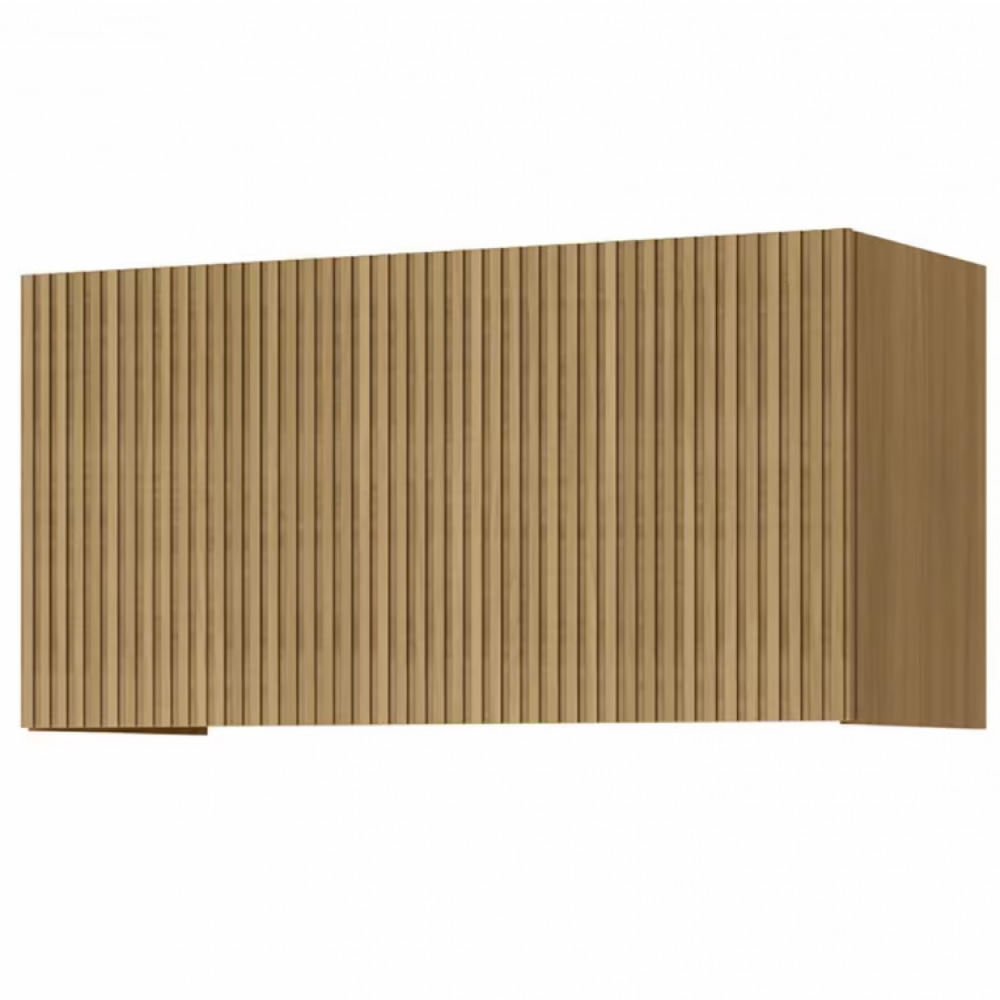 Armário De Geladeira Nesher Rainha Em Mdf 15mm Com 1 Porta E 1 Prateleira - 80cm De Largura