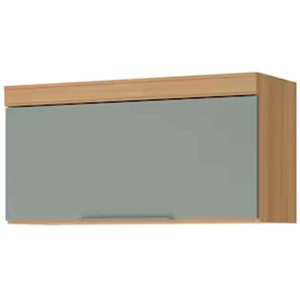 Armário Aéreo Nesher Marquesa Em Mdf 15mm Com 1 Porta E 1 Prateleira - 80cm De Largura