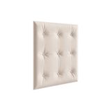 Multiuso De Quarto Bebê Kit Capitonê Courano P Berço Retrô Bege - Peroba