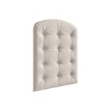 Multiuso De Quarto Bebê Kit Capitonê Courano P/ Berço Elô Bege - Peroba