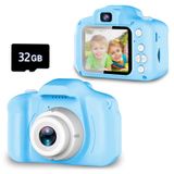 Câmera Seckton Upgrade Kids Selfie Hd 1080p 8mp Azul +32gb