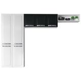 Cozinha Compacta Itatiaia Rose Com 10 Portas E 1 Gaveta 245cm