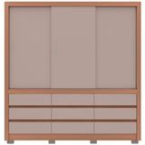 Guarda-Roupa Bartira Arezzo com 3 Portas e 9 Gavetas