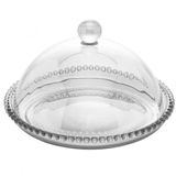 Queijeira De Cristal Wolff Gourmet Pearl Transparente 20 Cm