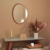 Espelho Decorativo Organico 64x50 Cm Em Mdf Mel