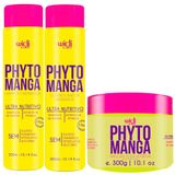 Kit Shampoo + Condicionador + Máscara Widi Care Phytomanga 300ml