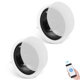Alto-falantes De Teto Bluetooth Vevor 6.5&quot; 150w 2 Pcs Com Bluetooth