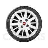 1x Calota Fiat Palio Novo Uno Siena Aro 14 Com Emblema 073cb