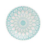 Prato De Sobremesa Cerâmica Estampa Donna Mandala 18cm 1un - Biona 091080