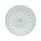 Prato Fundo De Cerâmica Estampa Donna Mandala 22cm 1 Unidade - Biona 091066