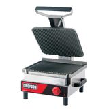 Churrasqueira Elétrica Grill Chapa de Ferro Fundido Estriada SFSE Croydon Elétrico - 220V Croydon