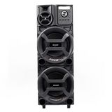 Caixa Amplificadora Amvox Pesadão Black ACA 2201 com Bluetooth, entradas USB, microfone e instrumentos - 2200W