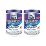 Creme Para Pentear Natuhair 1k D-pantenol - Kit Com 2un