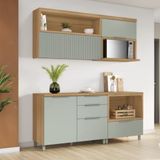 Cozinha Completa Marquesa Em Mdf 190cm Nesher